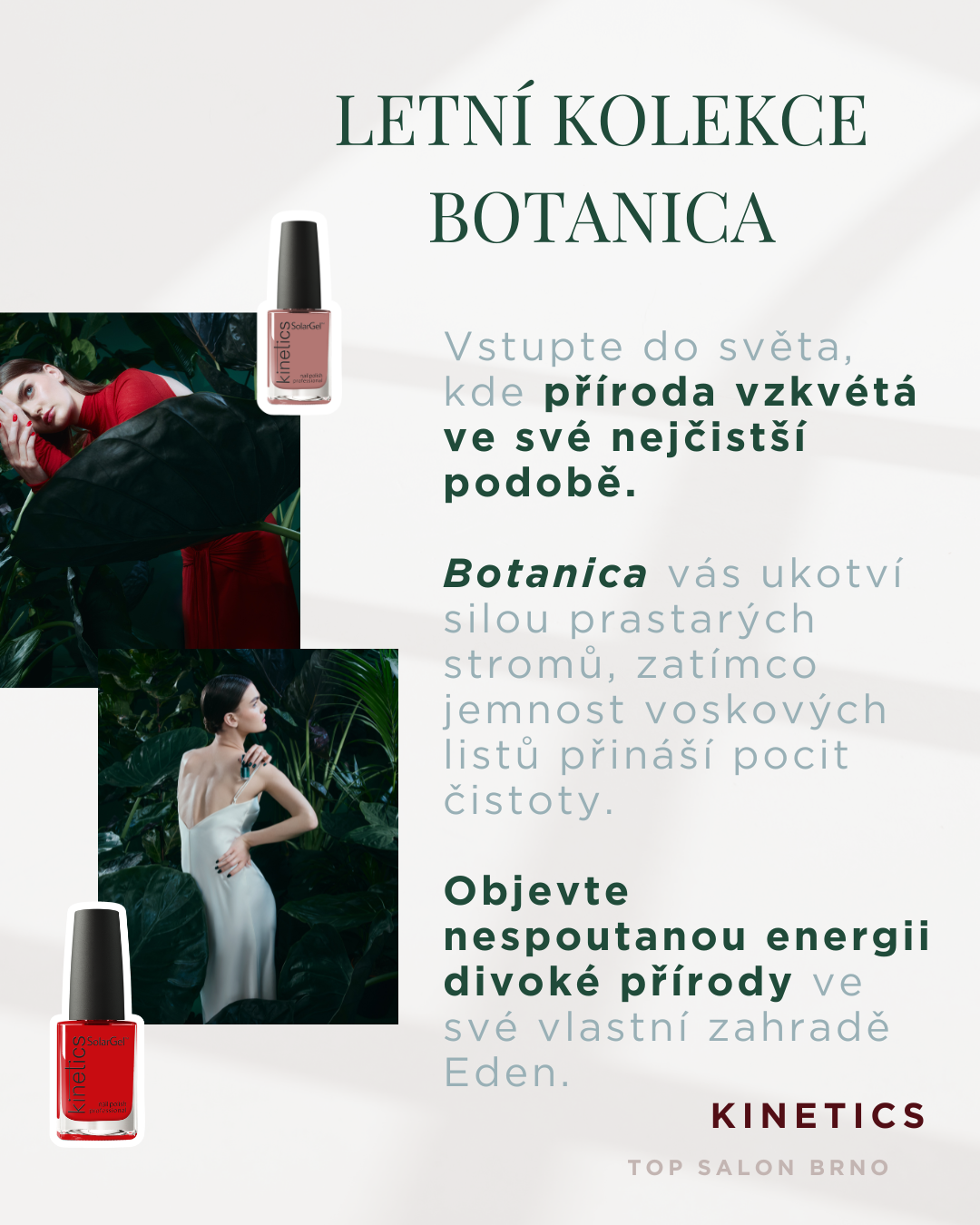 top salon brno letní kolekce botanica