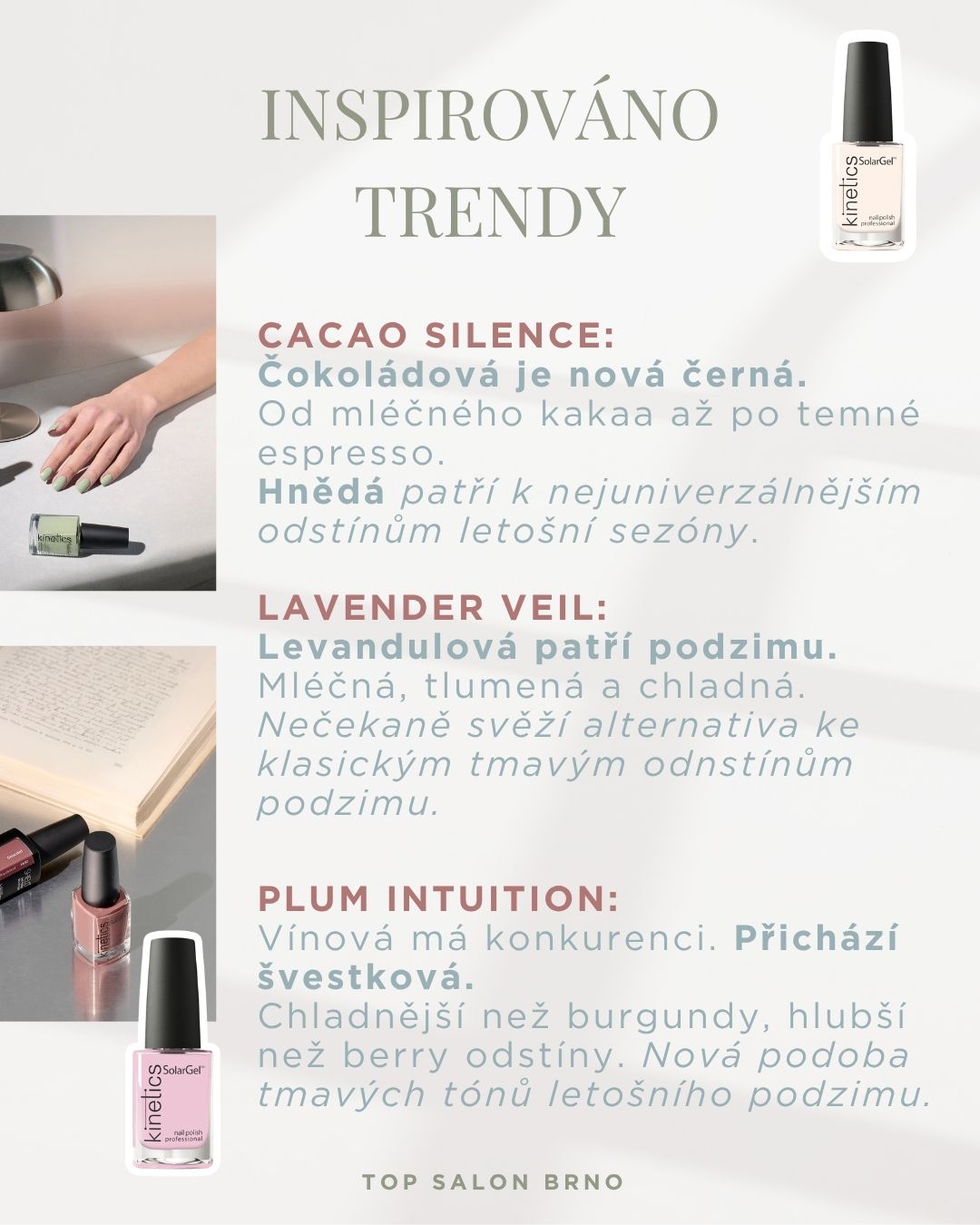 TOP SALON BRNO podzimní kolekce Kinetics 02